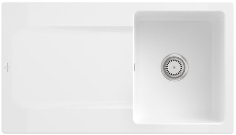 Villeroy & Boch Siluet 50 – vestavný dřez, barva White Alpin